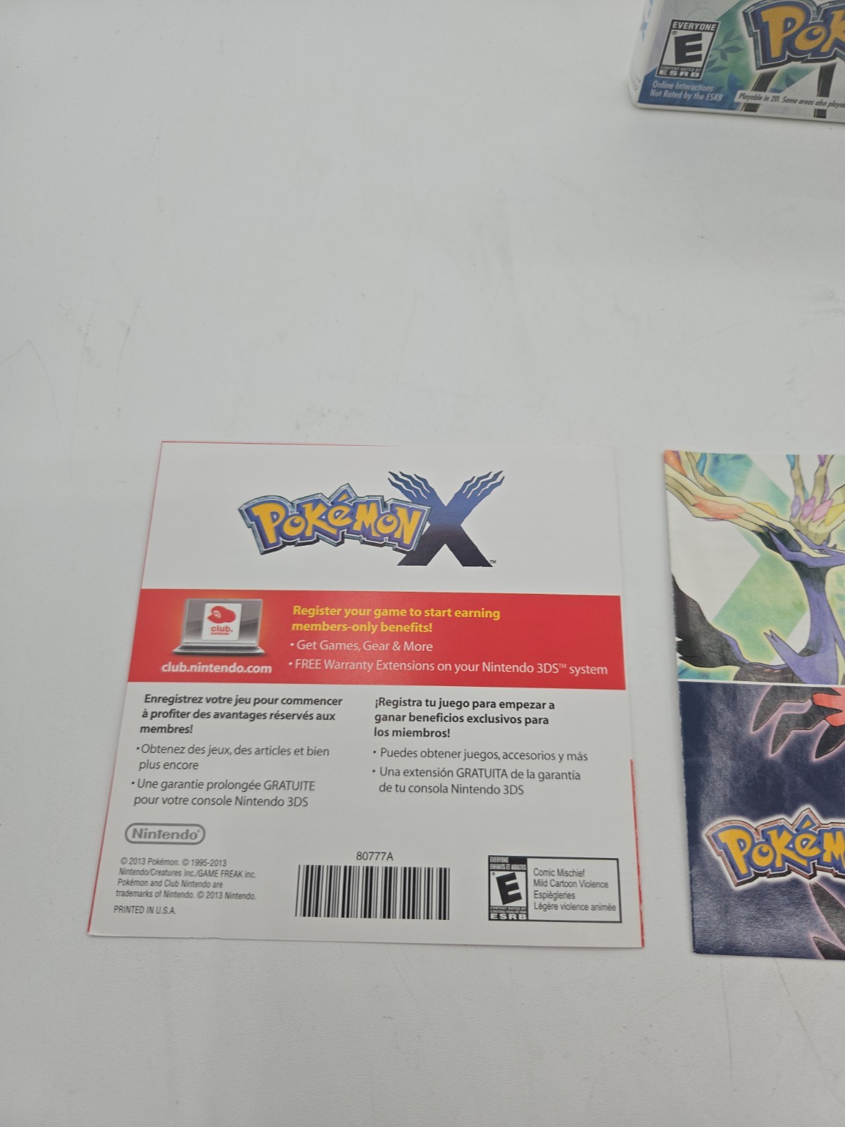 Pokemon X (Nintendo 3DS, 2013)