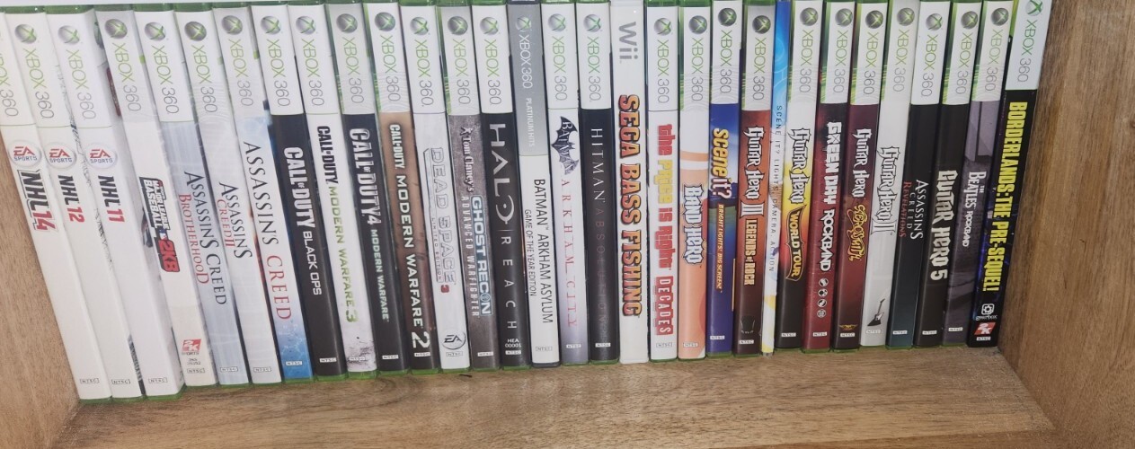 Xbox 360 Games Original Owner All Mint Condition! Guaranteed to Work Choose Game