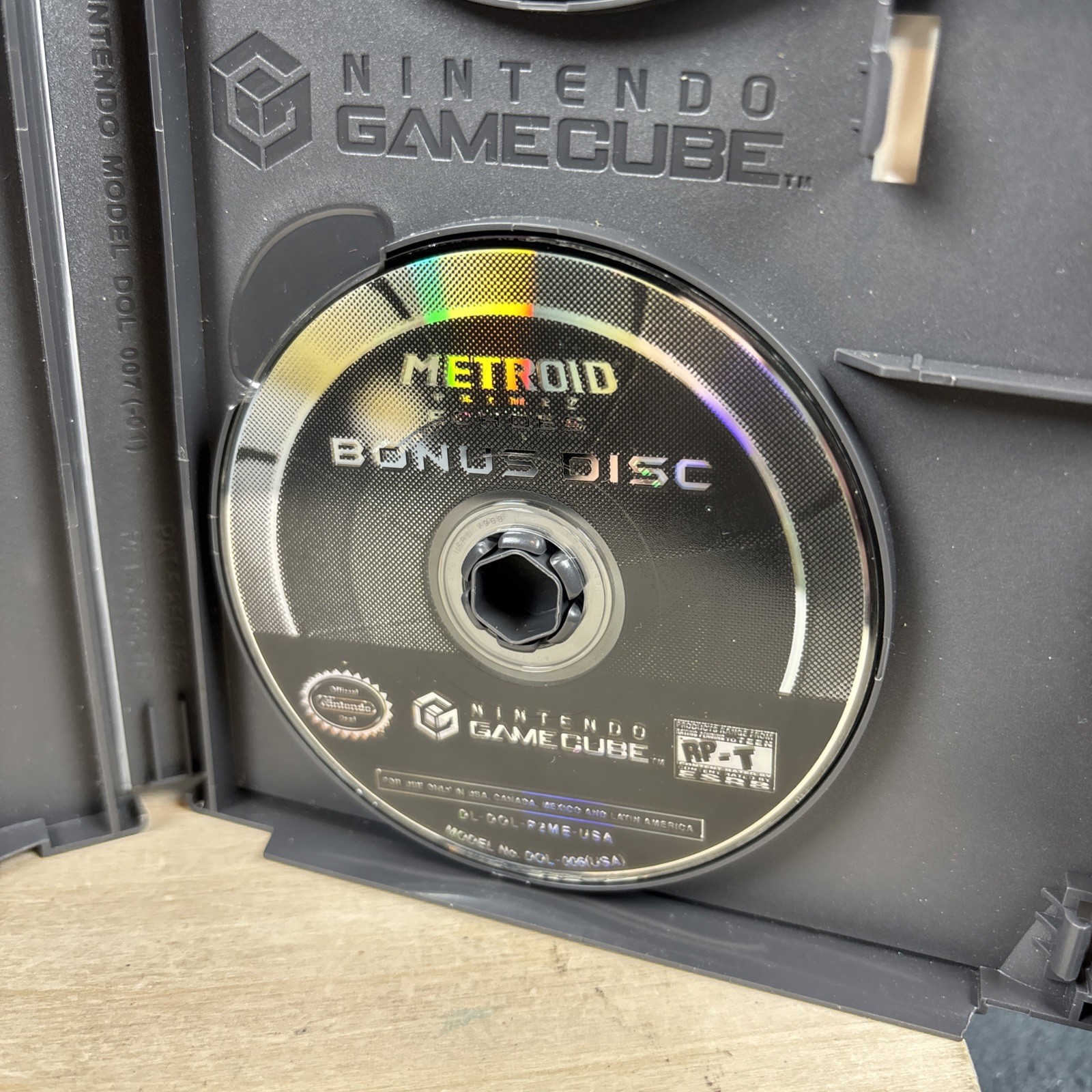 Nintendo GameCube – Metroid Prime [Prime 2: Echoes Bonus Disc] – No Manual