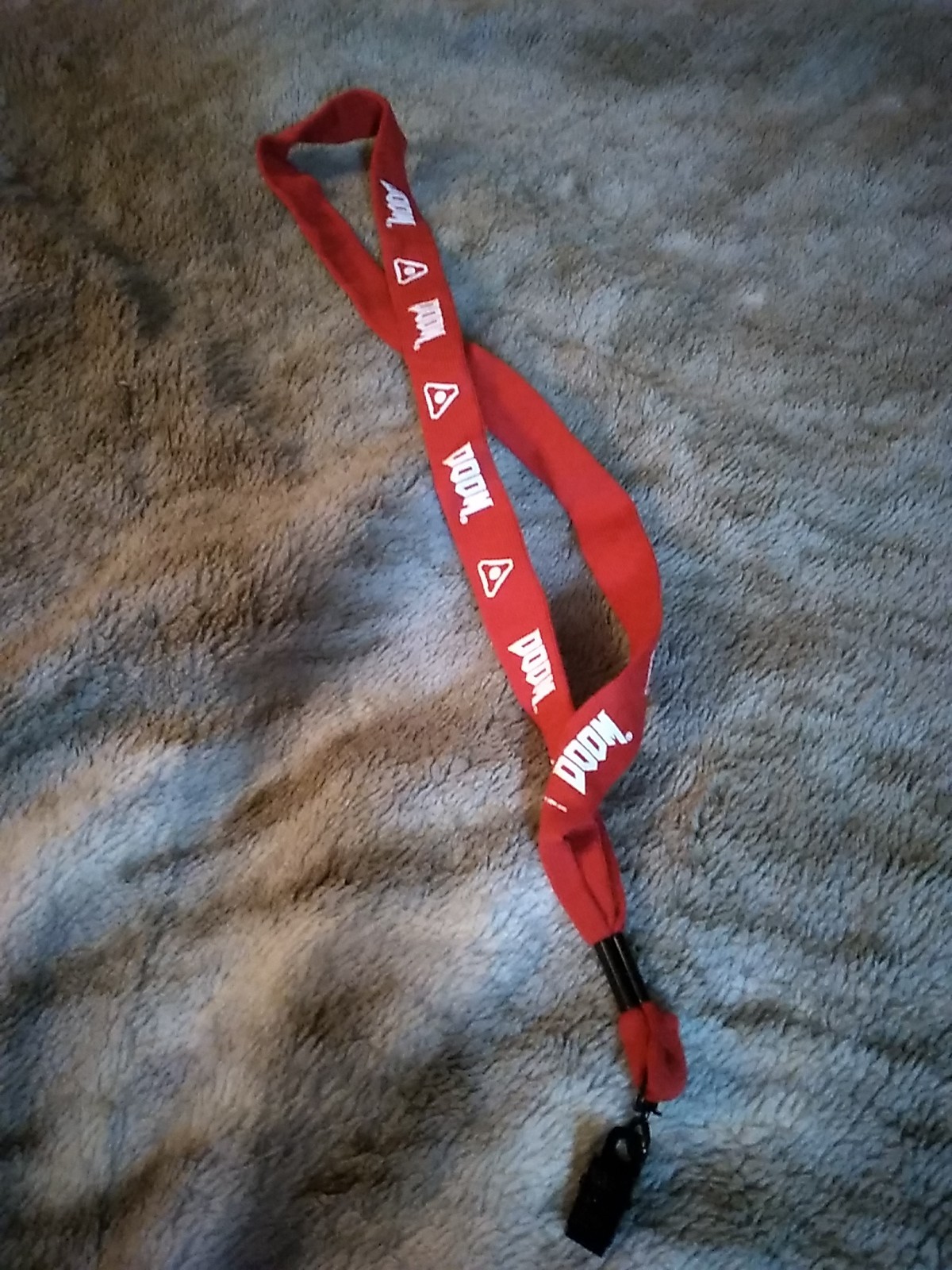 DOOM Lanyard 2016 Exclusive Promo W/ Clip – Red