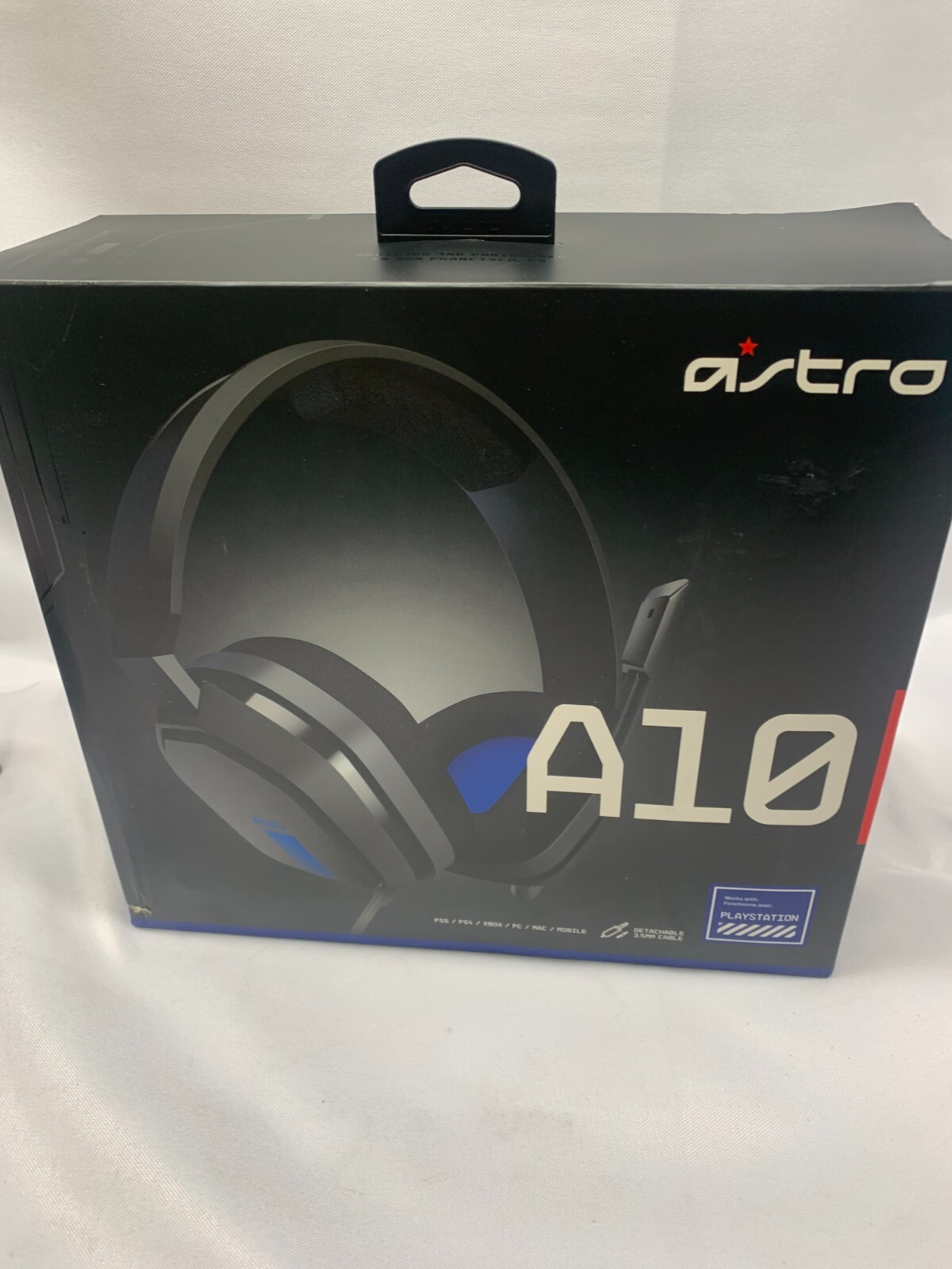 Astro A10 Wired Stereo Gaming Headset – Blue/black* New-Box Damage*