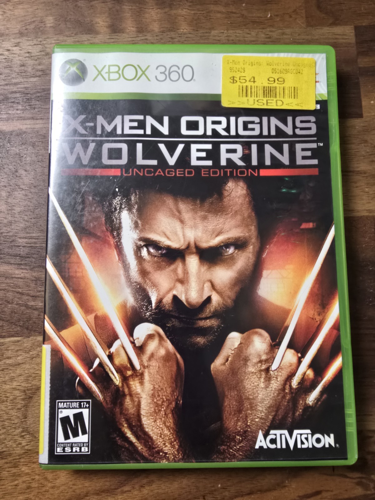 X-Men Origins Wolverine Uncaged Edition Xbox 360, 2009)CIB Complete TESTED/WORKS