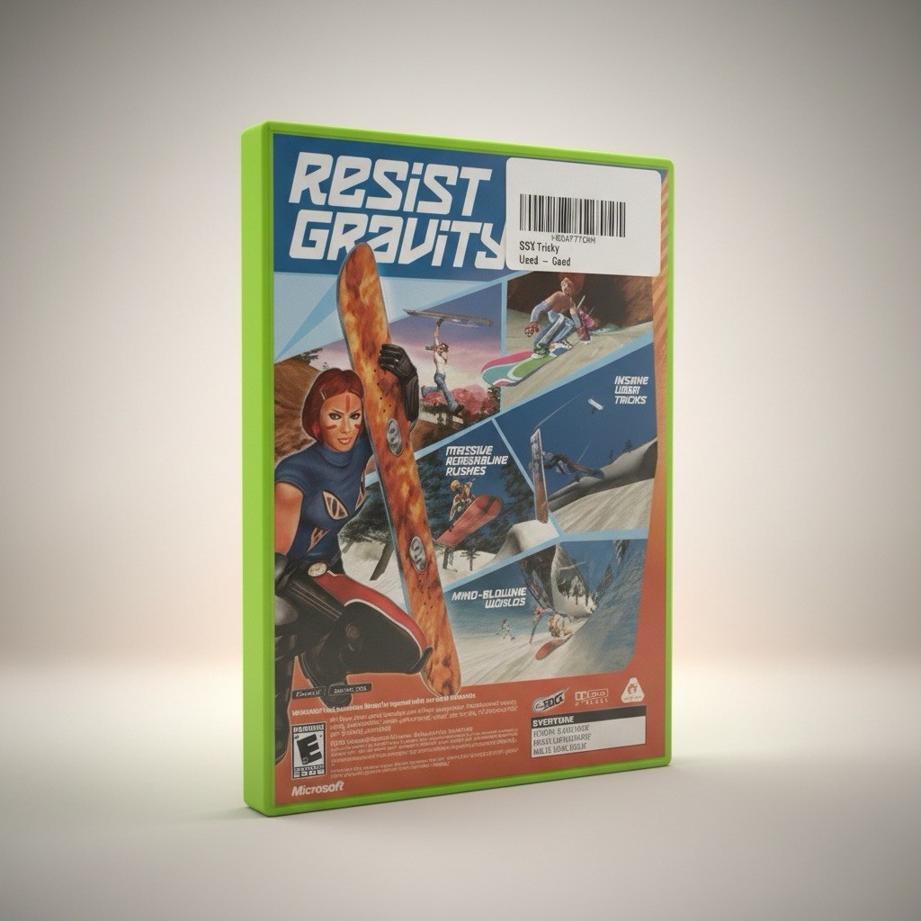 SSX Tricky Original Xbox Game EA Sports BIG Snowboarding Multiplayer Classic Tes