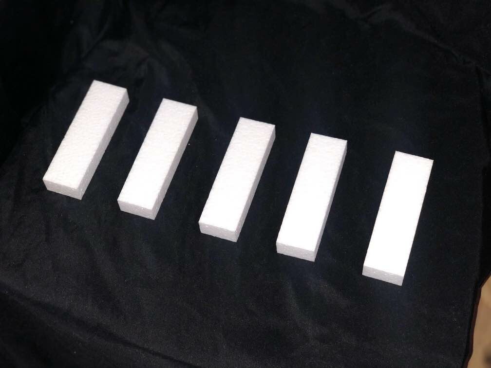 NES Styrofoam Insert Nintendo Game Box Replacement Foam Block- 50 Pieces