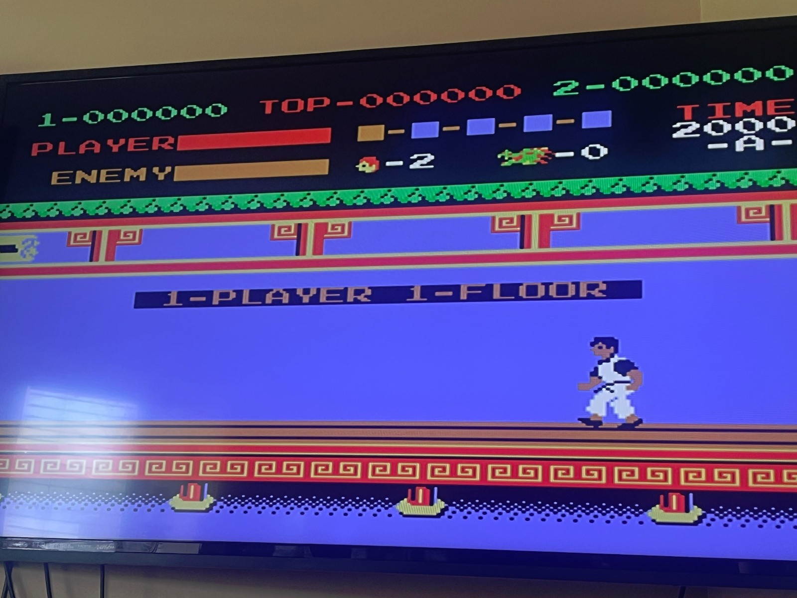 Kung Fu (Nintendo Entertainment System, 1985) — KUNG FU for NES