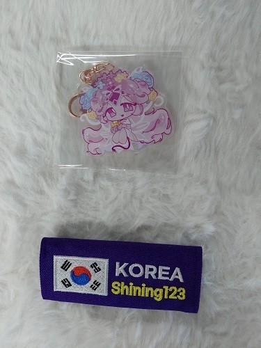 Cookie run kingdom Acrylic keyring 5pcs/korea