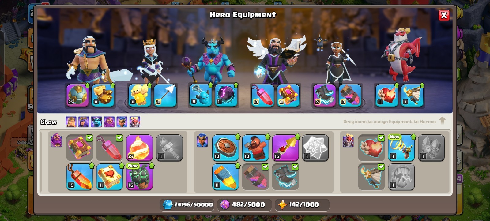 COC TH18 🔥NEW Base & Heroes 86-99-73-75-43-1, CROSSOVER SCENERY 2K NAME CHANGE