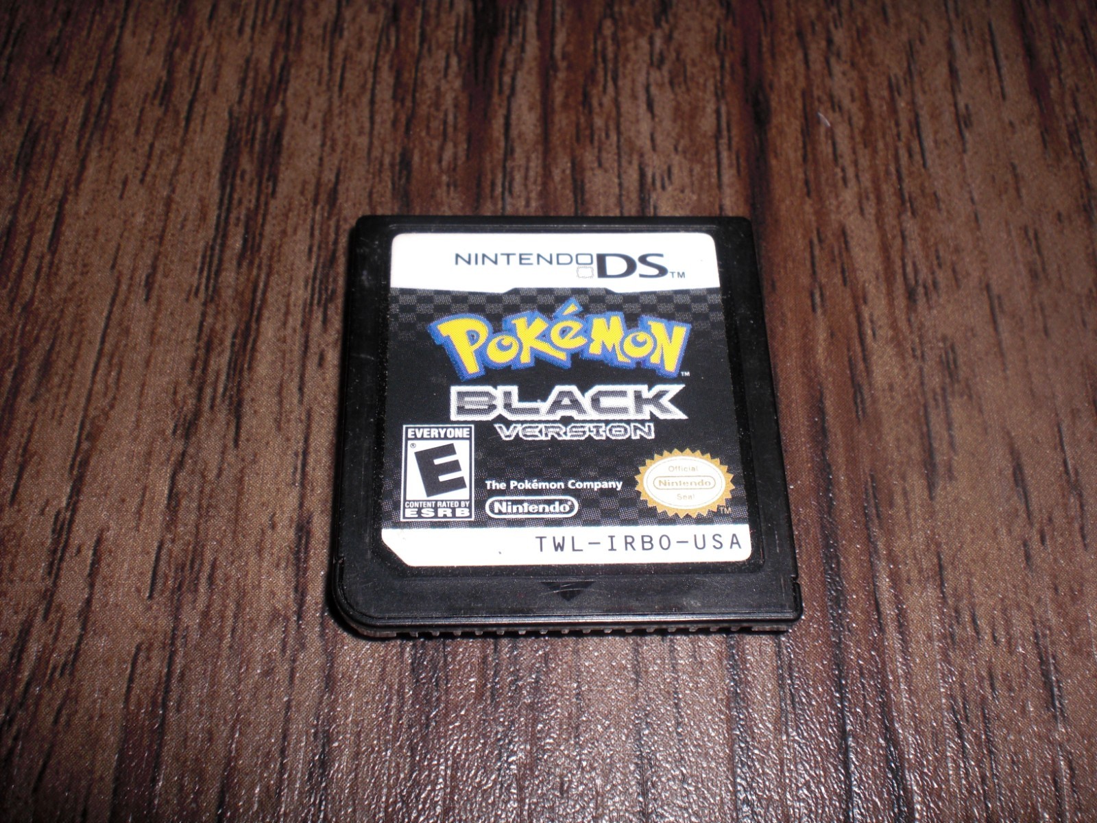 Pokemon Black 1 Version AUTHENTIC GENUINE Game Nintendo DS DSi 3DS 2DS XL TESTED