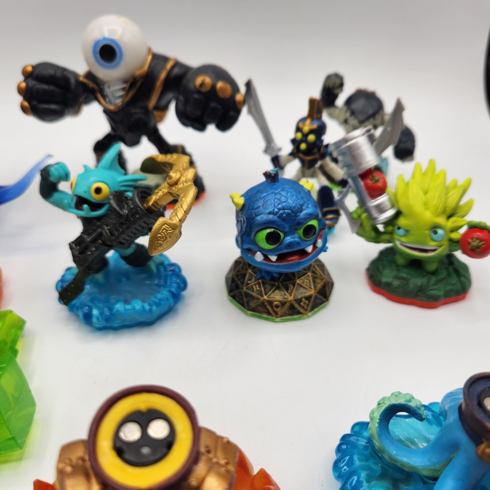 Skylanders Swap Force Lot Hot Dog Snapshot Dino Rang Eye Braul Snapshot Sky More