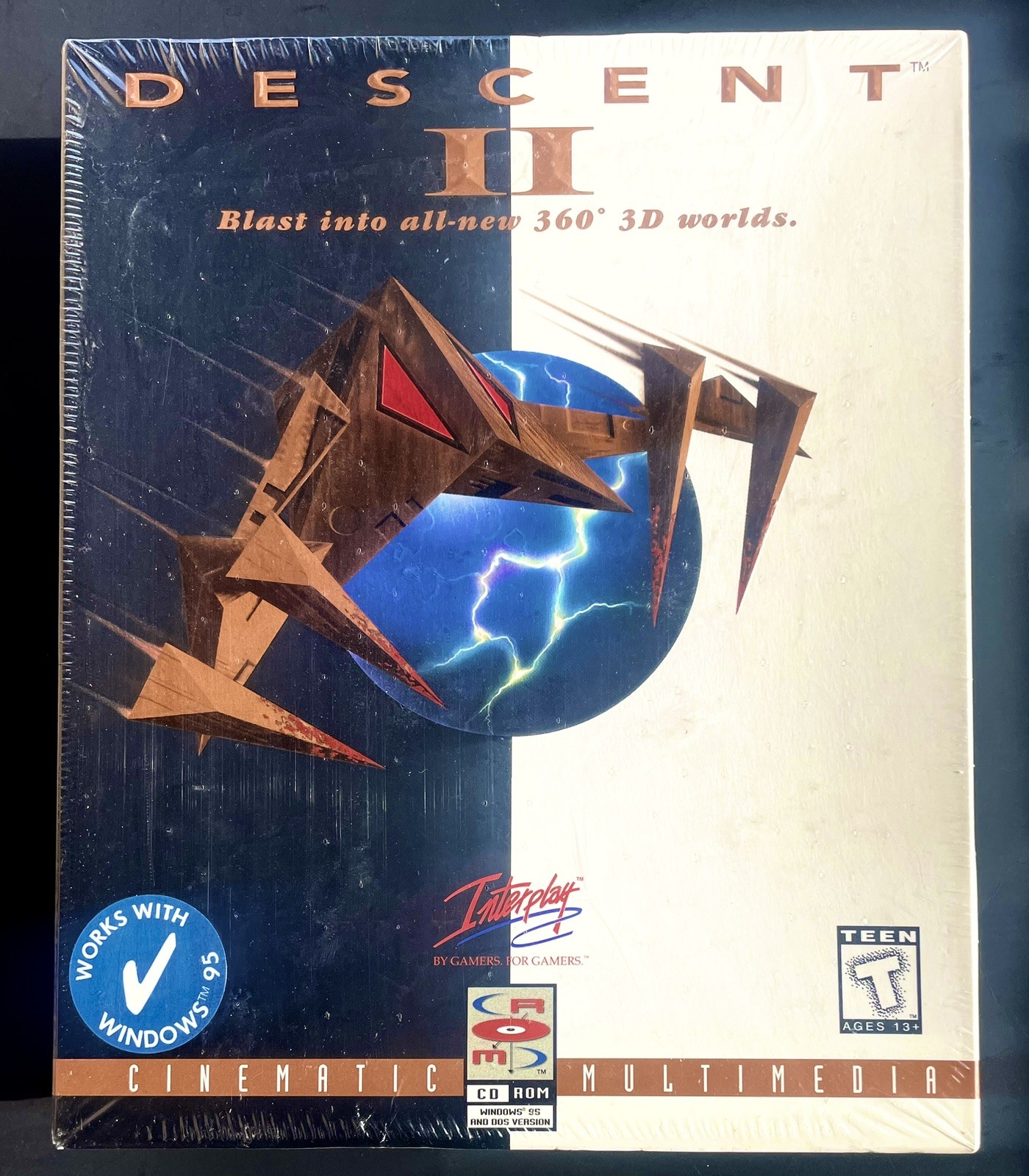 Descent 2 (PC, 1996) Sealed Big Box