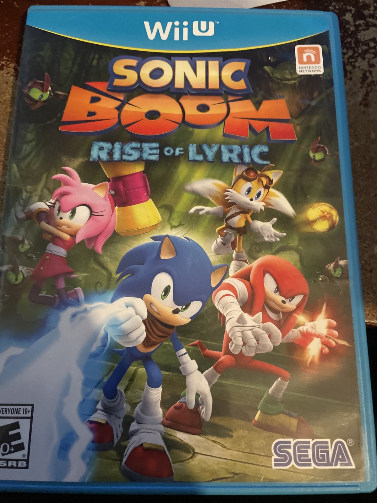 Sonic Boom: Rise Of Lyric (Nintendo Wii U, 2014) Video Game
