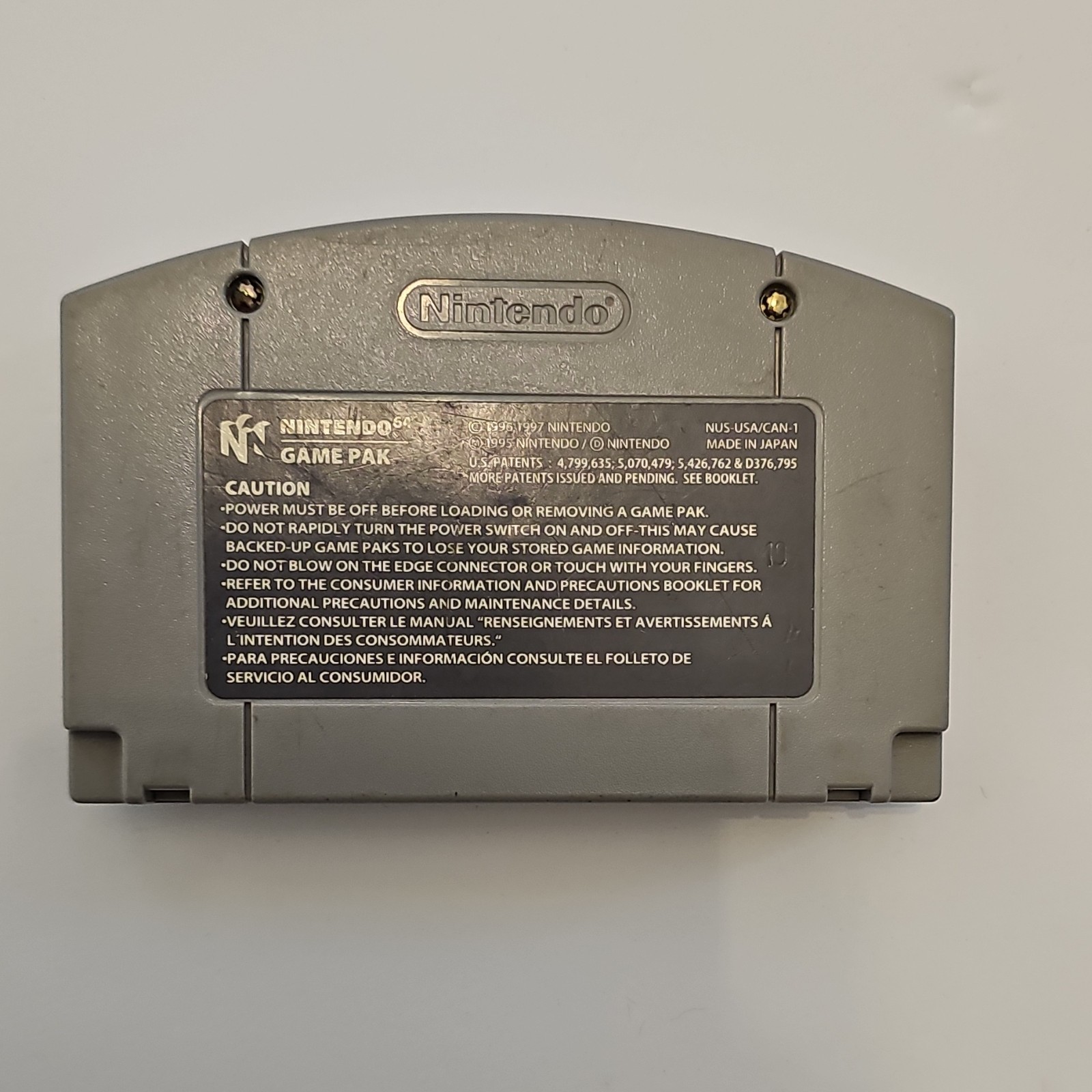 Glover Nintendo 64 N64 Cartridge only Tested Working NTSC-U/C (US/CA)