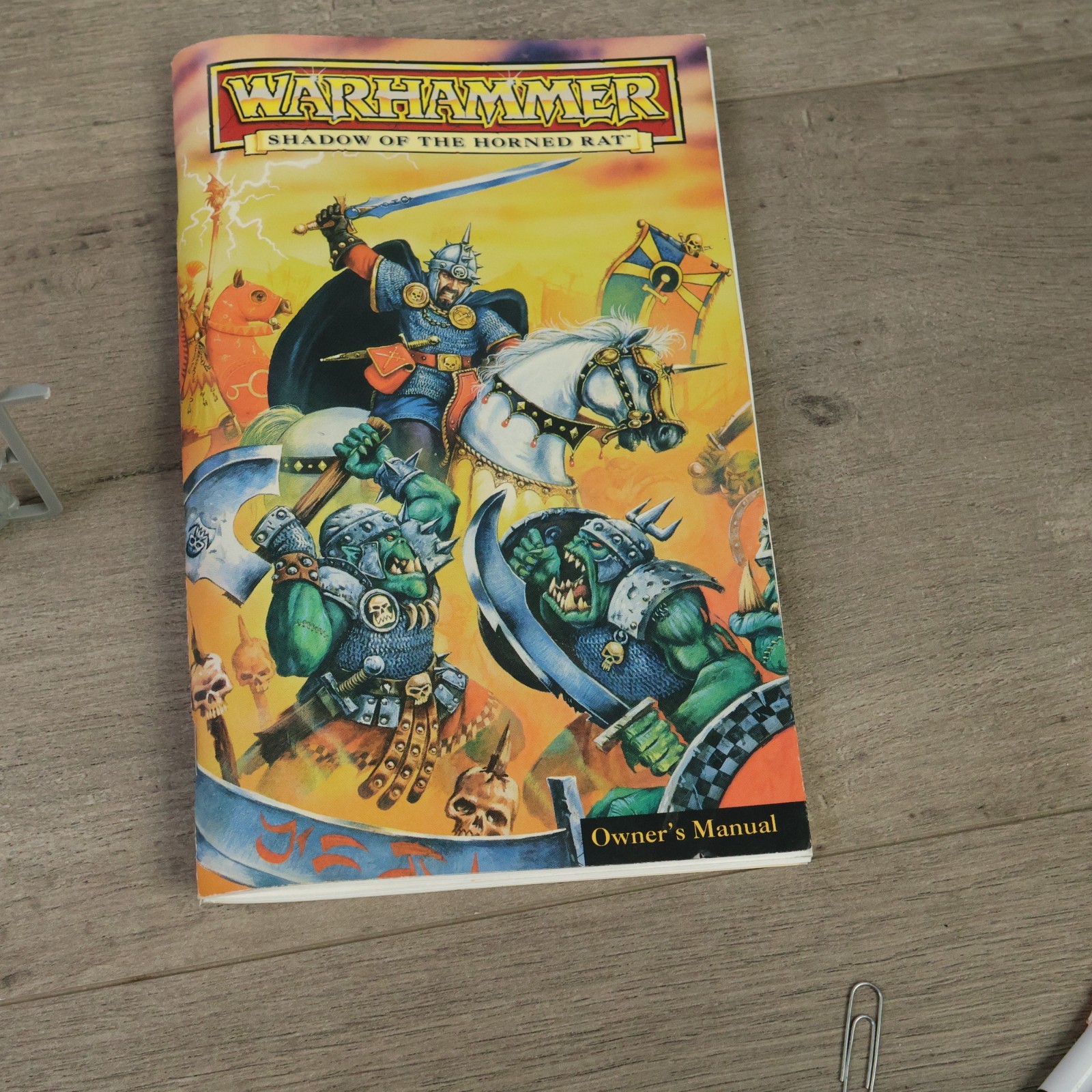 Warhammer Shadow of the Horned Rat (PC, 1995) – Big Box CIB W/ HTF Miniature