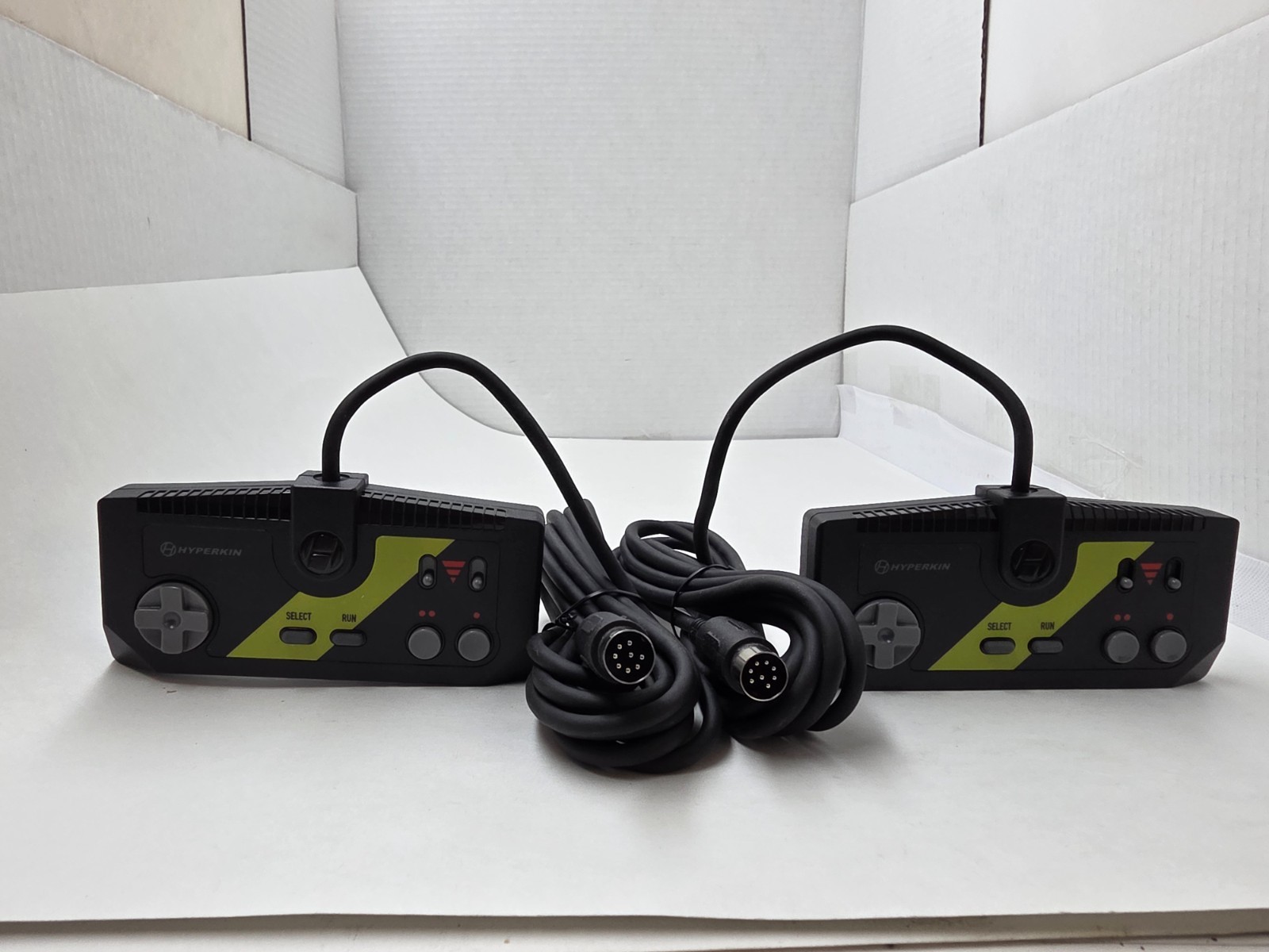 2 NEW Turbo Grafx 16 Pads Controllers for Turbografx-16 W/ 10 Ft Extra long Cord