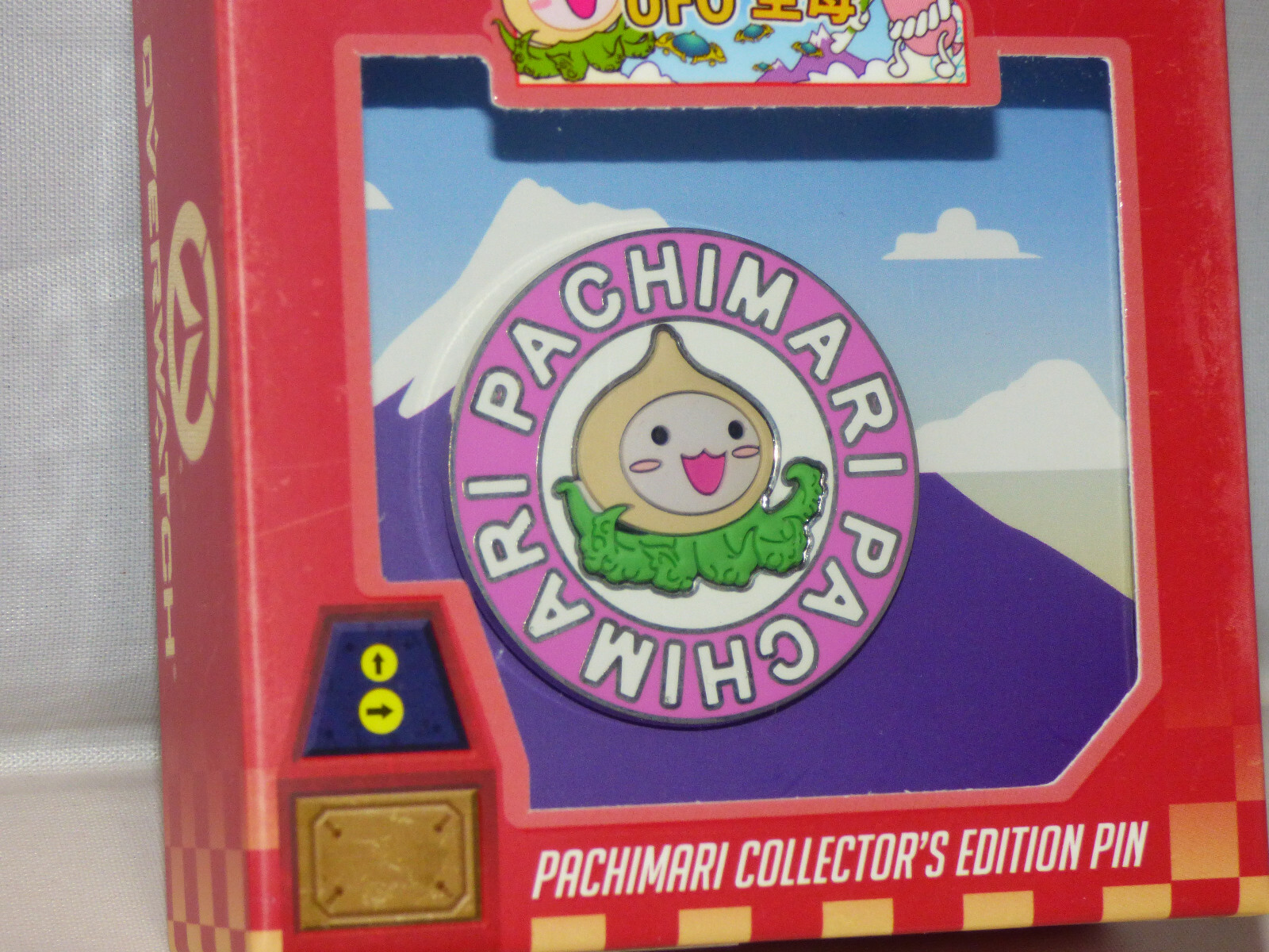 Blizzcon 2017 – Overwatch Pachimari Collector’s Edition Pin – LE 5000