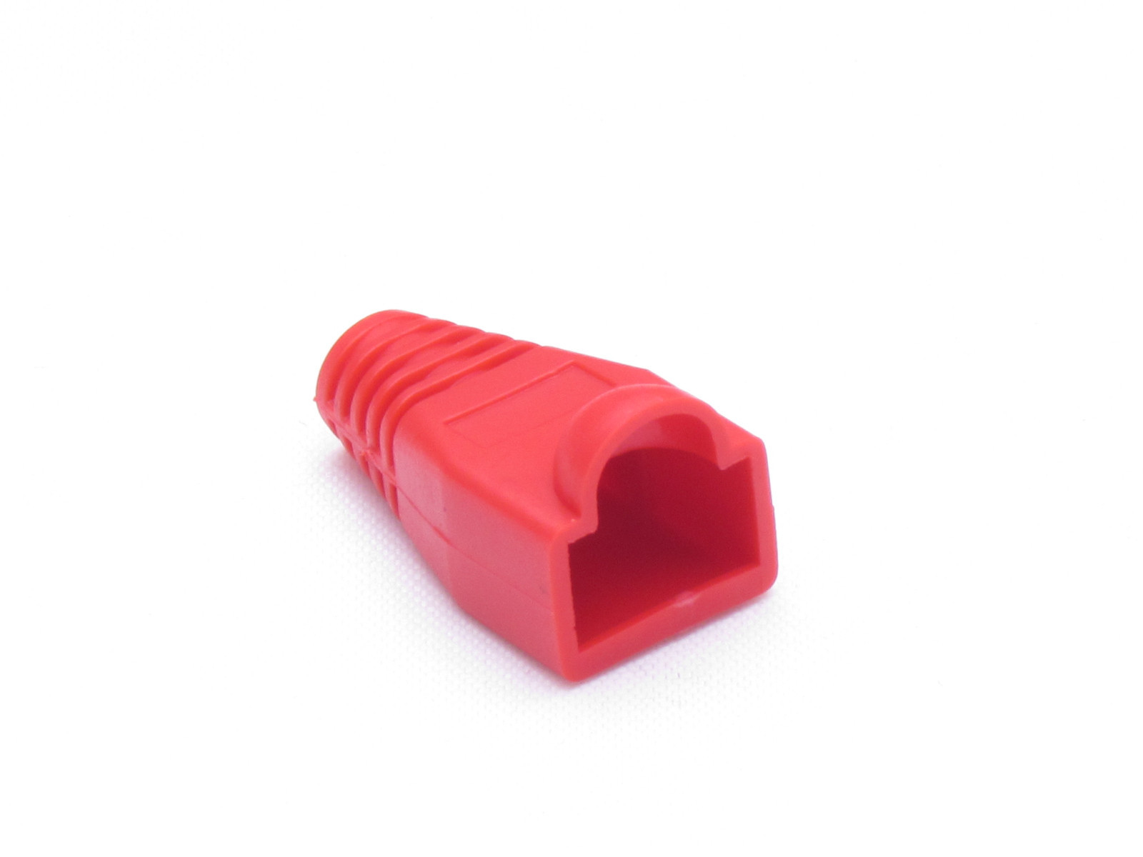 Lot 50 x Red Plug End Cap Boot Cable CAT5 CAT5E CAT6 RJ45 8P8C Connector Modular