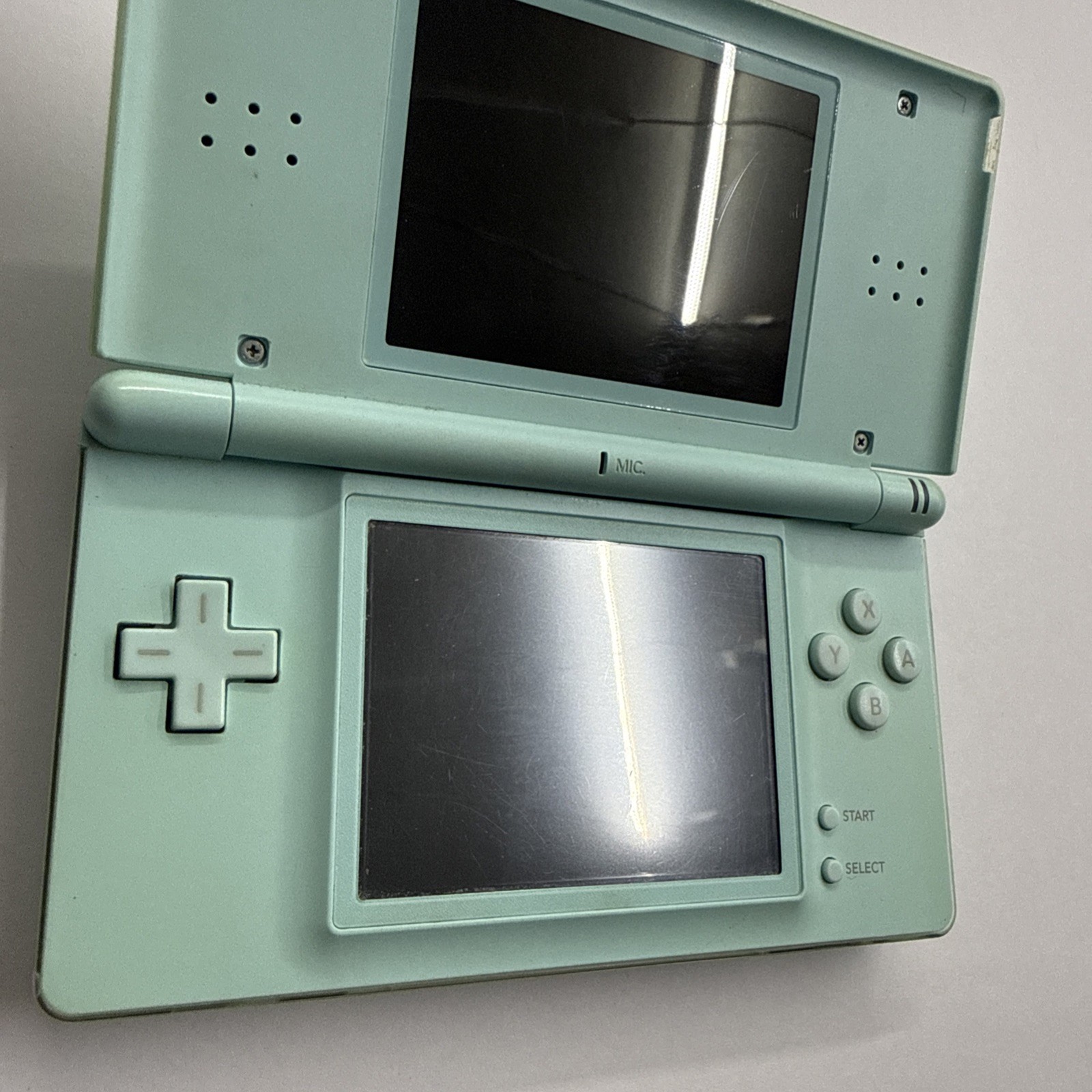 Ds – Nintendo DS Lite Console Turquoise Ice Blue Tested Working #2944