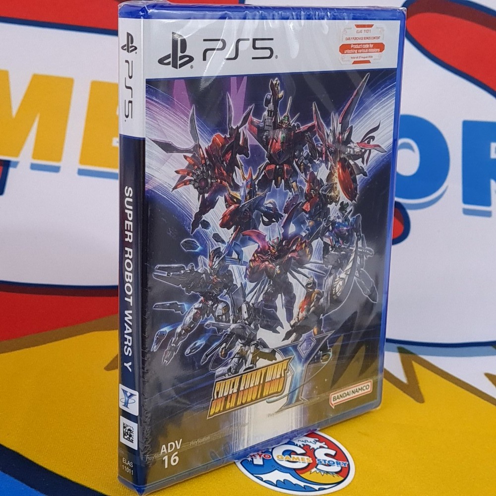 Super Robot Wars Taisen Y PS5 Asia New [Game&Cover in ENGLISH]