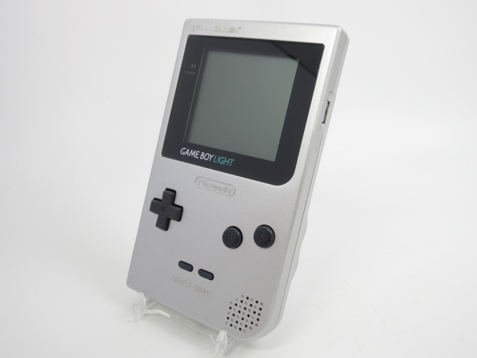 【Very Good】Nintendo Gameboy Light Silver Console Only #DEN2/08/0623/01