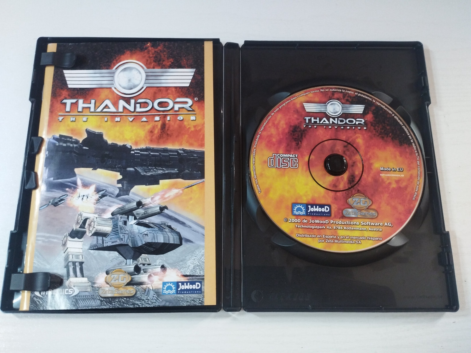 Thandor The Invasion Jowood Titanium – PC CD-ROM Game Spain Edition