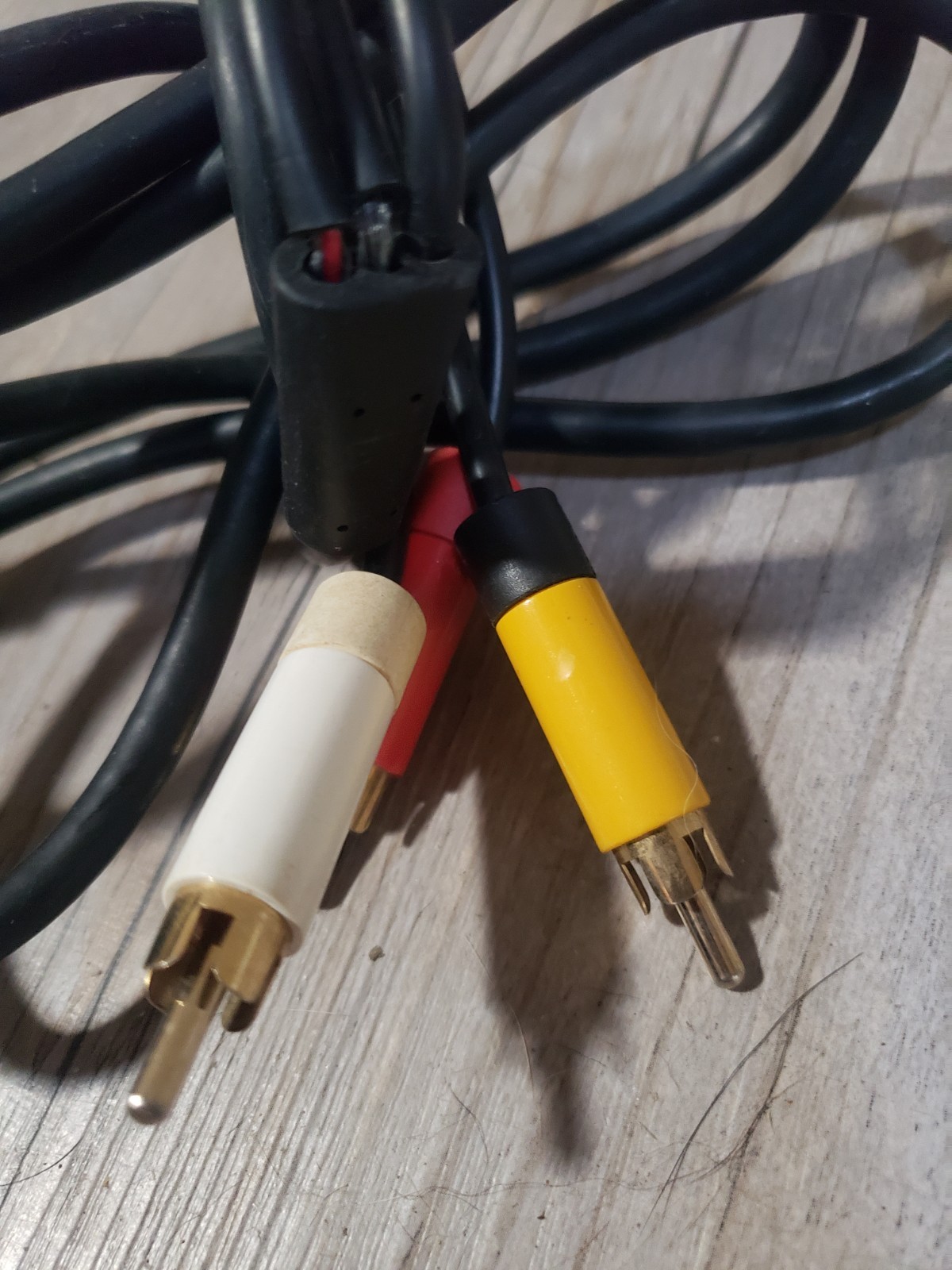 Microsoft Xbox 360 Composite Cable OEM 6 Ft untested