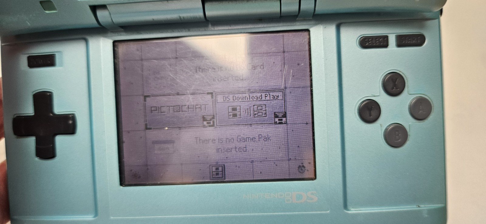 Nintendo DS Original “Fat” Turqoise Blue Works READ DESCRIPTION
