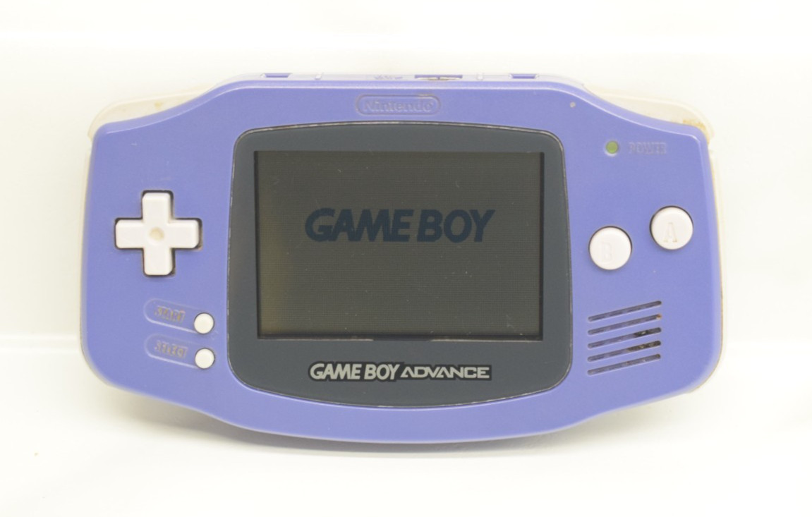 Nintendo Game Boy Advance GBA Console AGB-001 – Indigo Purple w/Original Box!