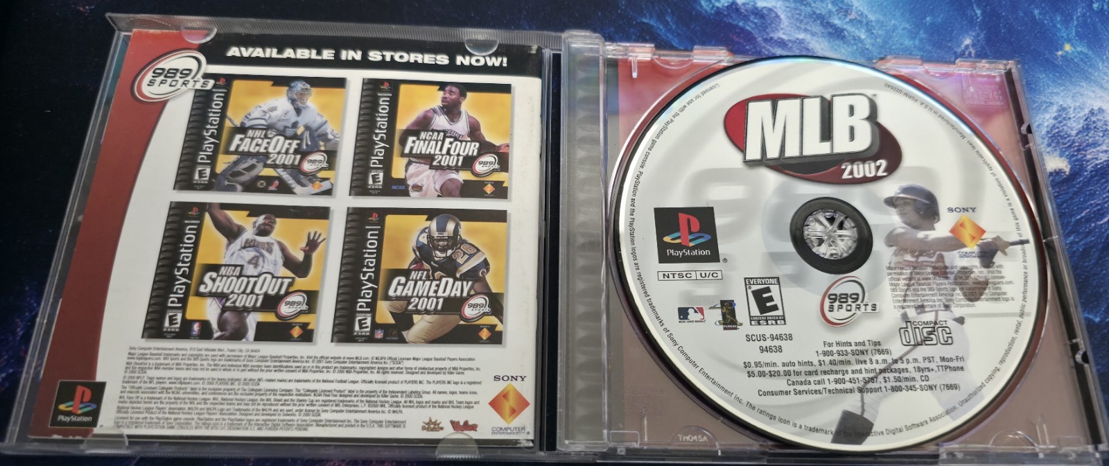 MLB 2002 Complete CIB PlayStation 1