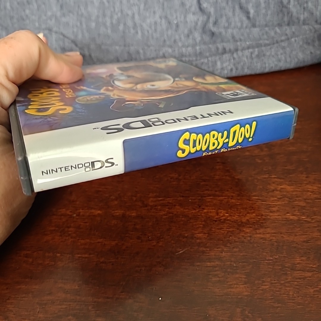 Scooby-Doo First Frights – Nintendo DS Game Case And Booklet Manual