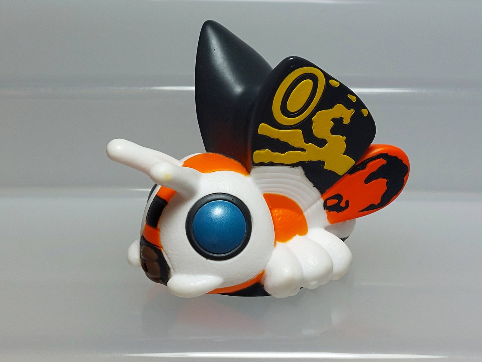 Godzilla Bath Bomb Ball Water Gun Soft Vinyl Mothra Figure TOHO M02 1.9in
