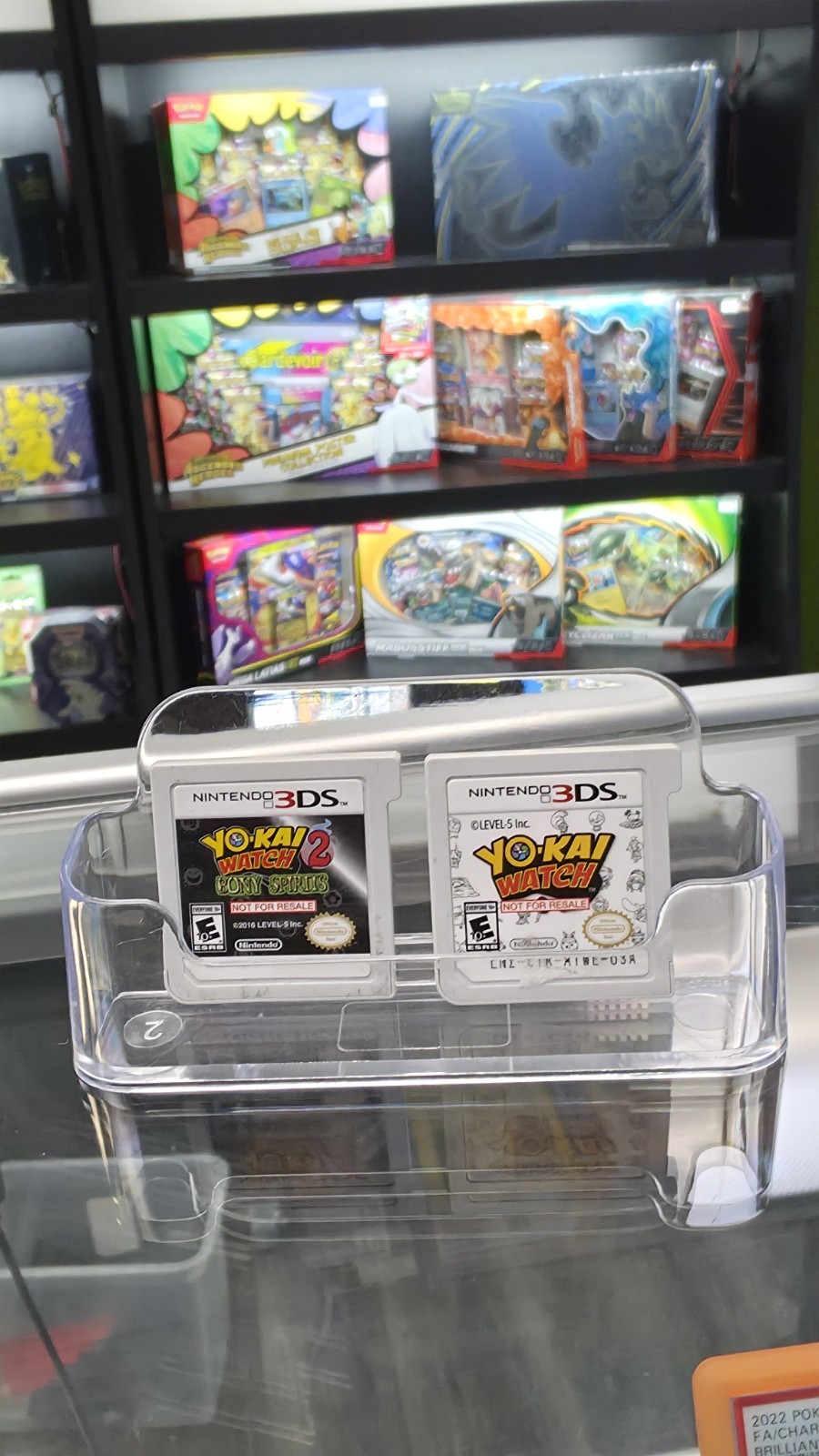 Yokai Watch Not For Resale 1 And 2 Carts Bundle