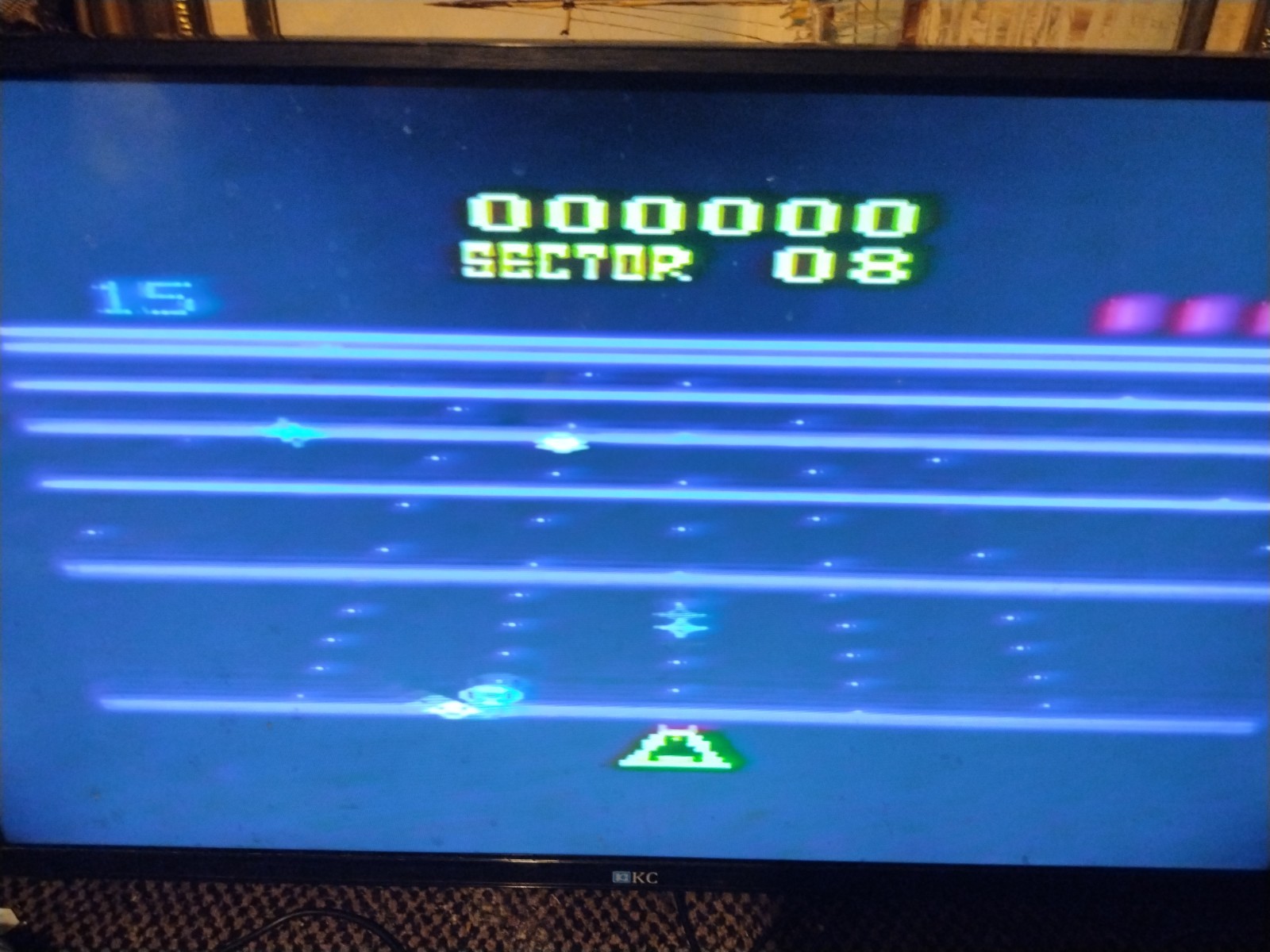 Beamrider Atari 2600 Game Cartridge Tested Activision