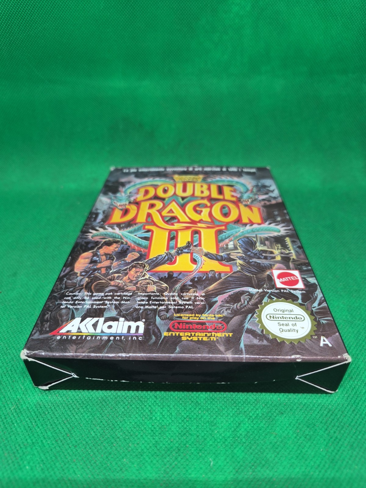 NINTENDO NES – DOUBLE DRAGON III – THE SACRED STONES – PAL A ITA – TESTED