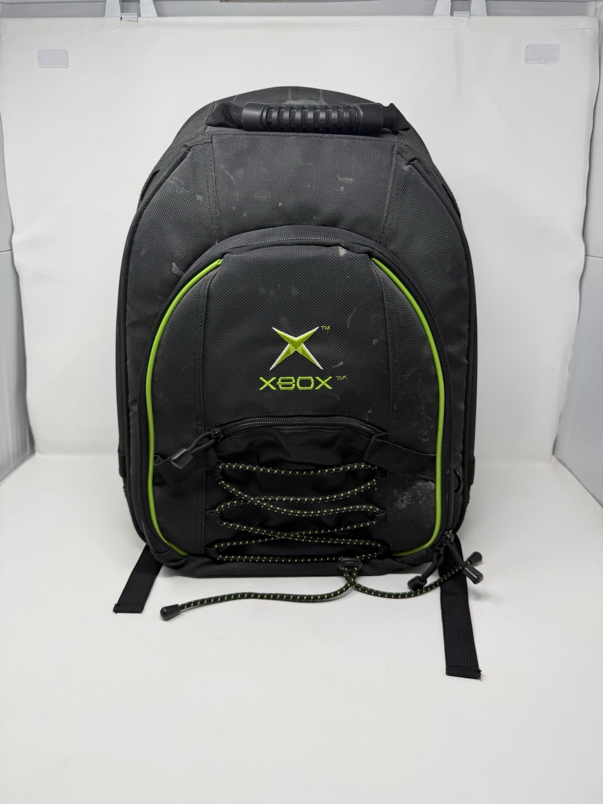 Original Microsoft Xbox Padded Videogame Console Travel Backpack Bag Black
