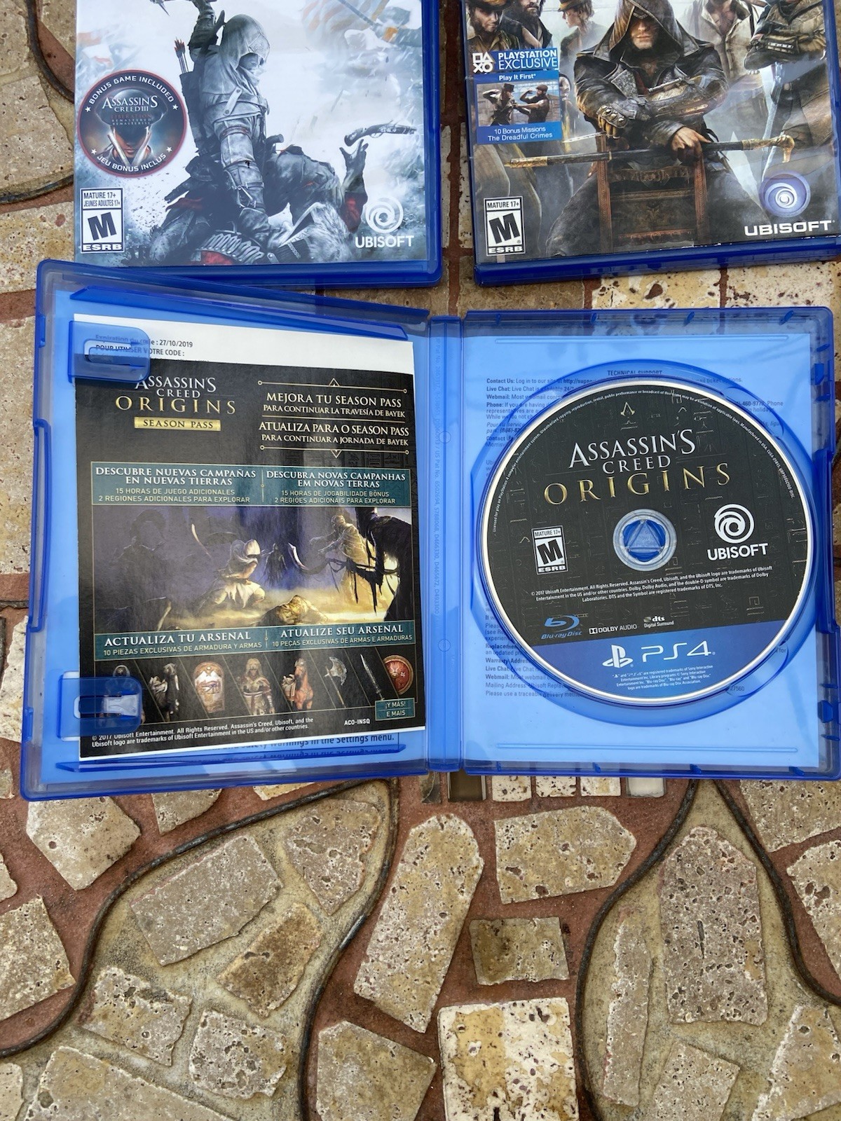 Assassin’s Creed PS4 PS5 Lot AC3 Syndicate Origins Odyssey Valhalla Tested