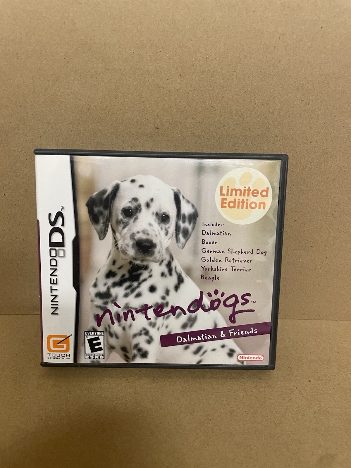 Nintendogs Dalmatian and Friends (Nintendo DS) CIB