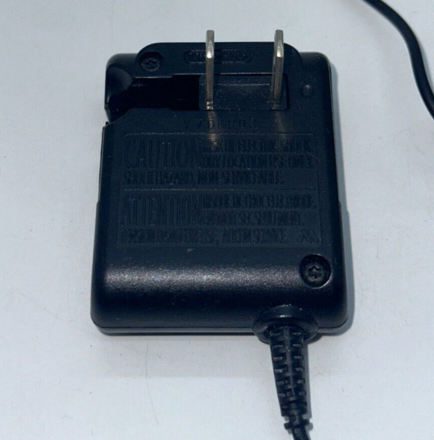 Original NINTENDO GAMEBOY ADVANCE SP Power Adapter – NTR-002 (JPN/USA) WARRANTY