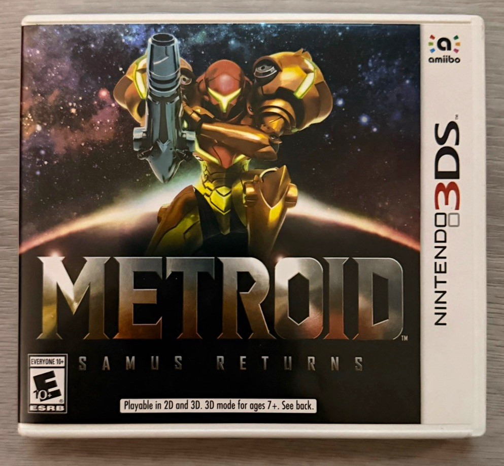 Nintendo Metroid: Samus Returns 3DS Game w/ Case & Manual E10+ NTSC-U/C 2017