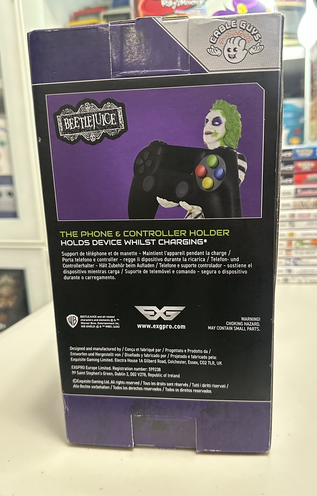 Exclusive Beetlejuice Playstation/Xbox Controller, Phone Holder New In BOX