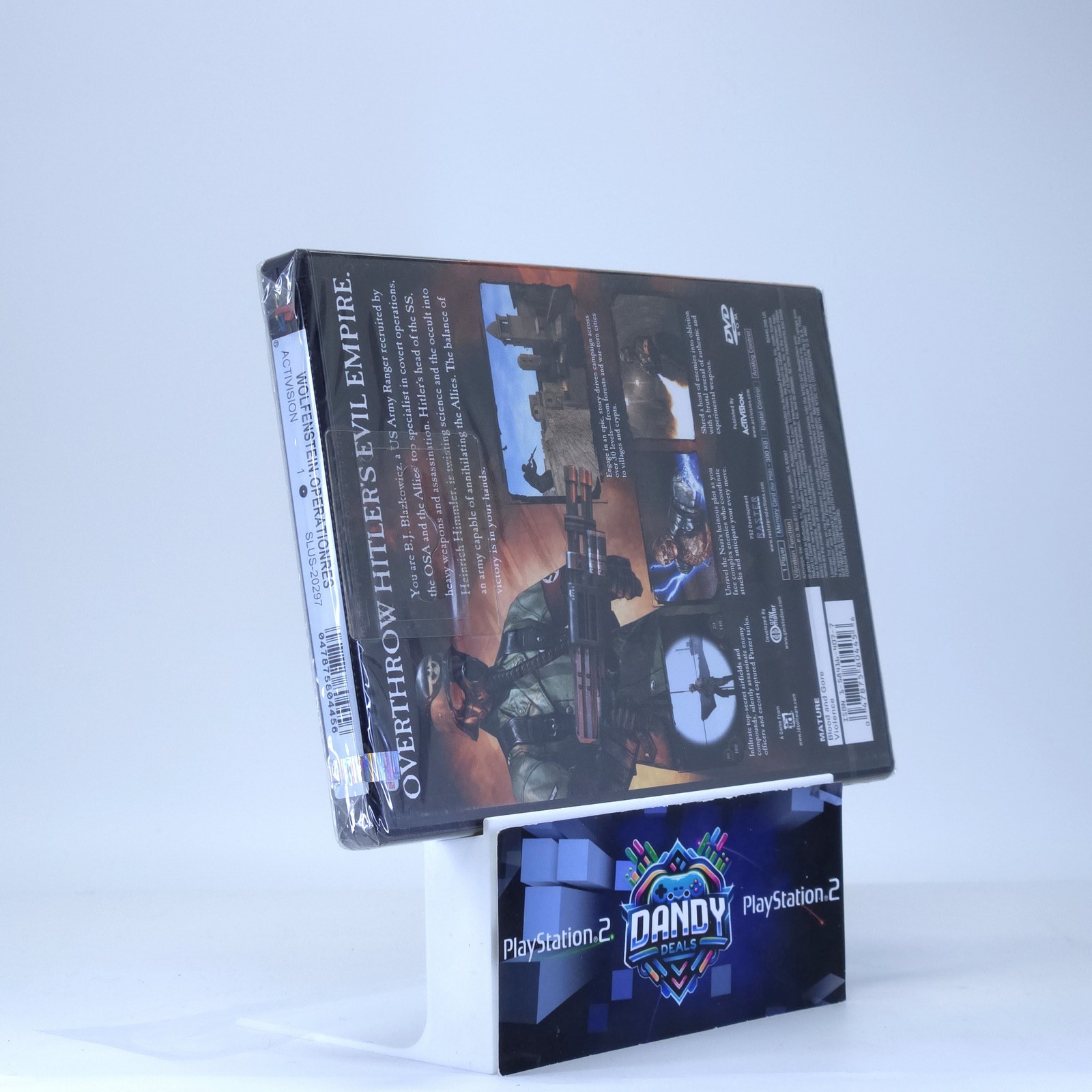 Return to Castle Wolfenstein PS2 Brand New – PlayStation 2