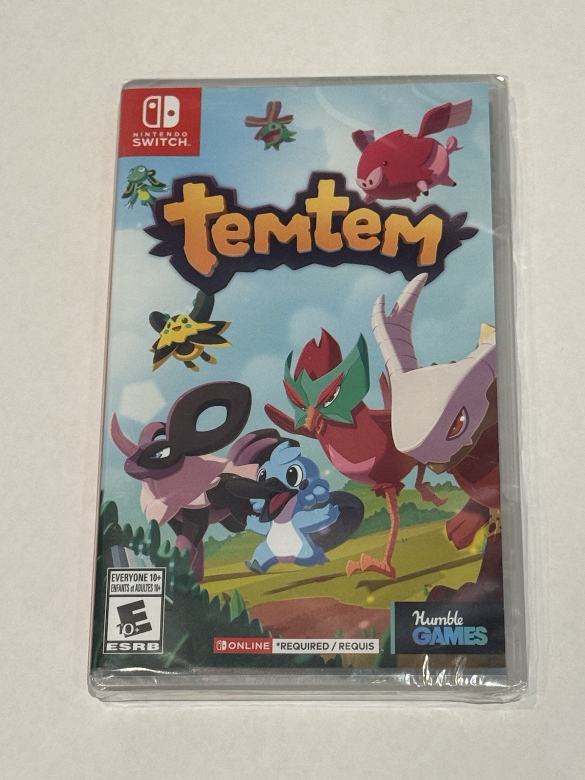 Brand New Nintendo Switch Games Temtem And Squish