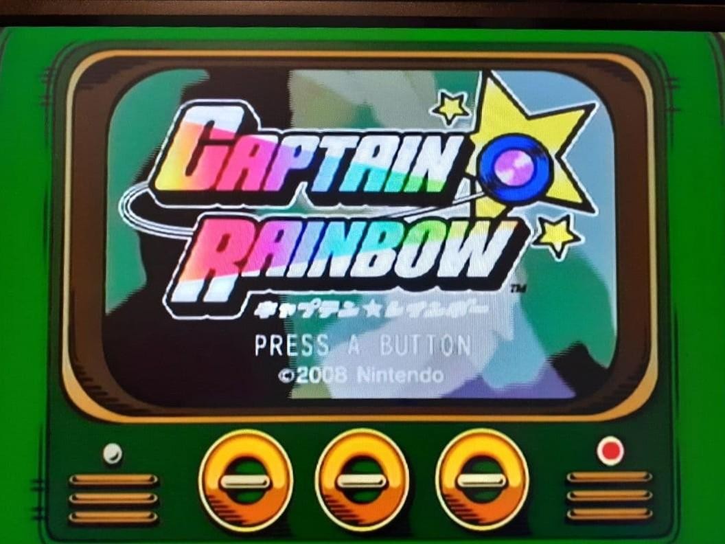 Captain Rainbow Nintendo Wii NTSC-J (Japan) Japanese Version Tested