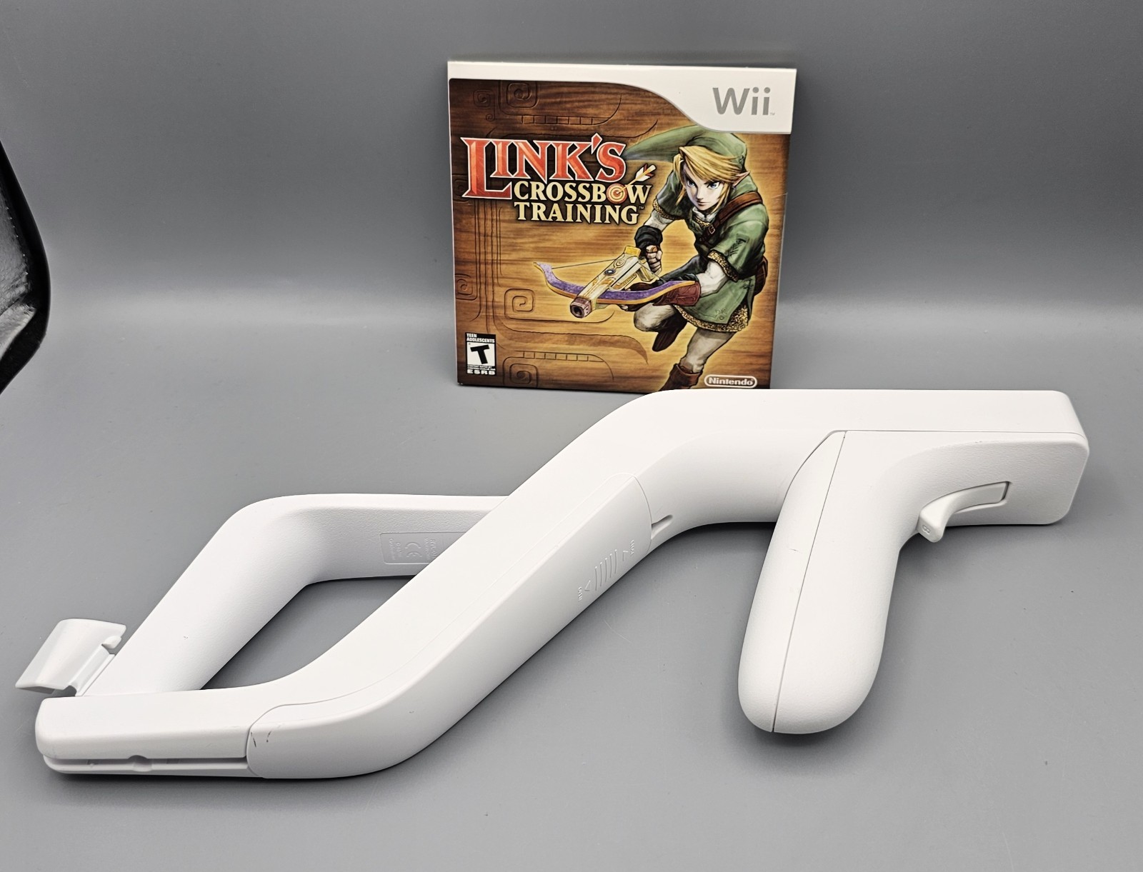 Link’s Crossbow Training Wii Zapper Nintendo Wii 2007 Unopened Disc