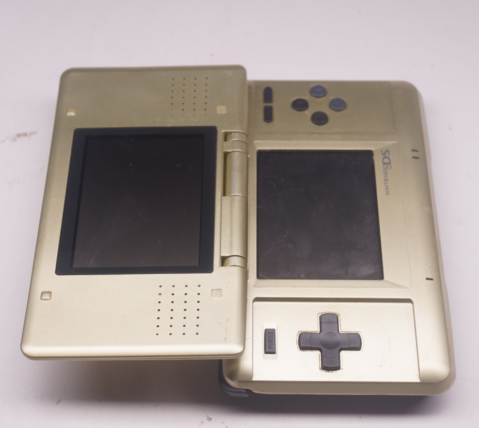Nintendo DS Original Gold Toys R Us Exclusive Console Only Tested OEM System