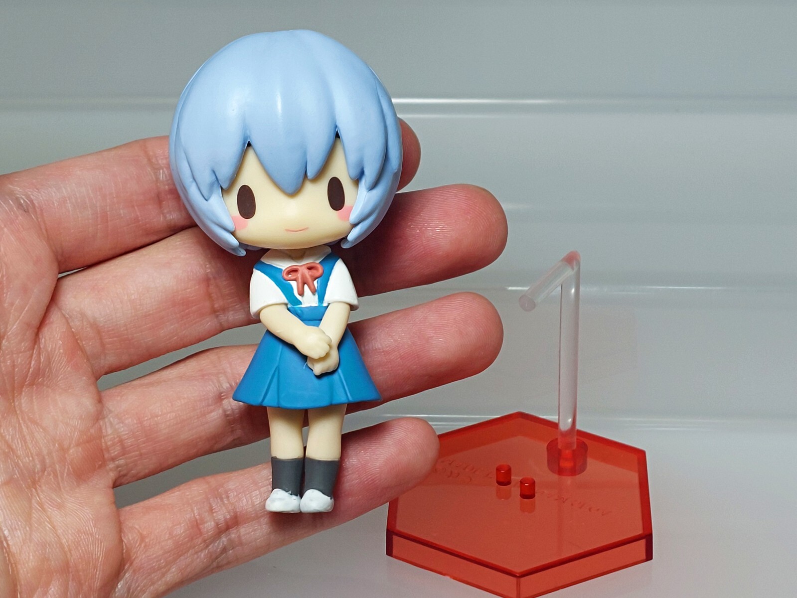 Neon Genesis Evangelion Mini Display Figure Ayanami Rei & Nagisa SEGA 3.1-3.2in