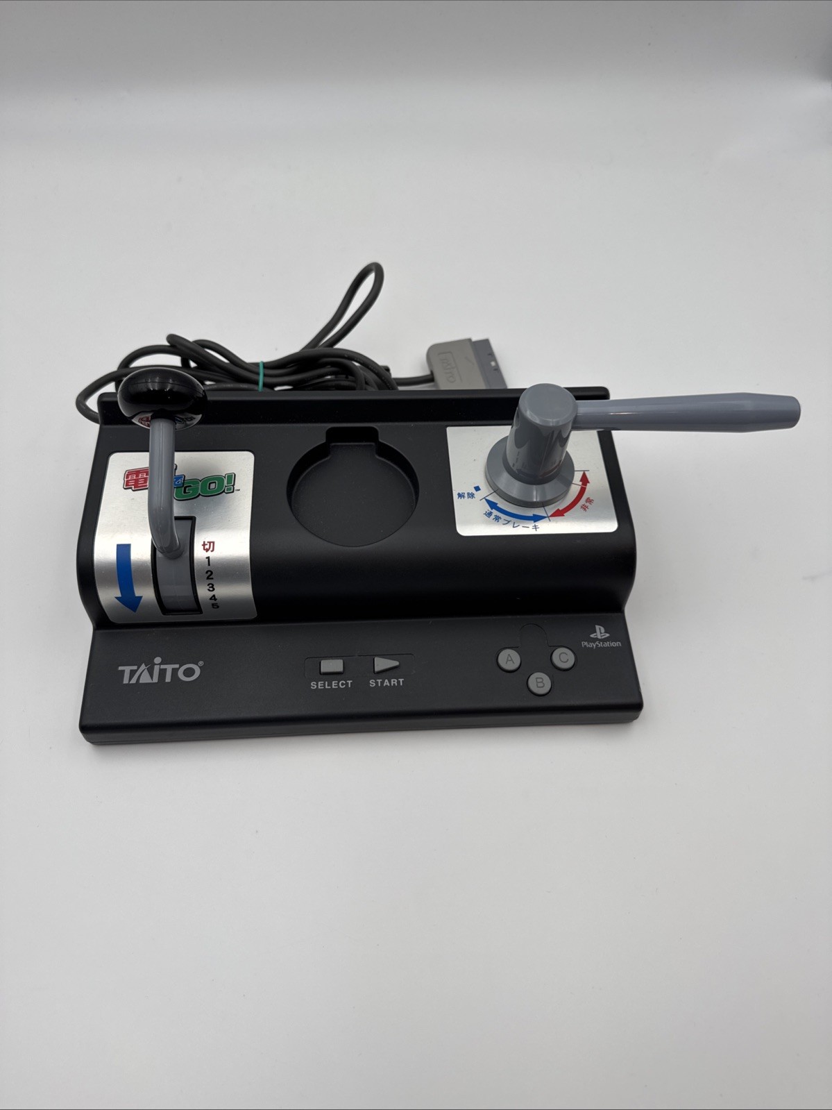 PS1 DENSHA DE GO Controller SLPH-00051 Taito Playstation Used Tested Working JP