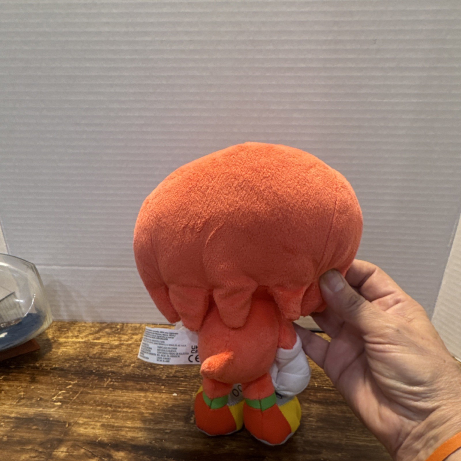 JAKKS Pacific Knuckles the Echidna Washable Plush Doll Sonic the Hedgehog 2023