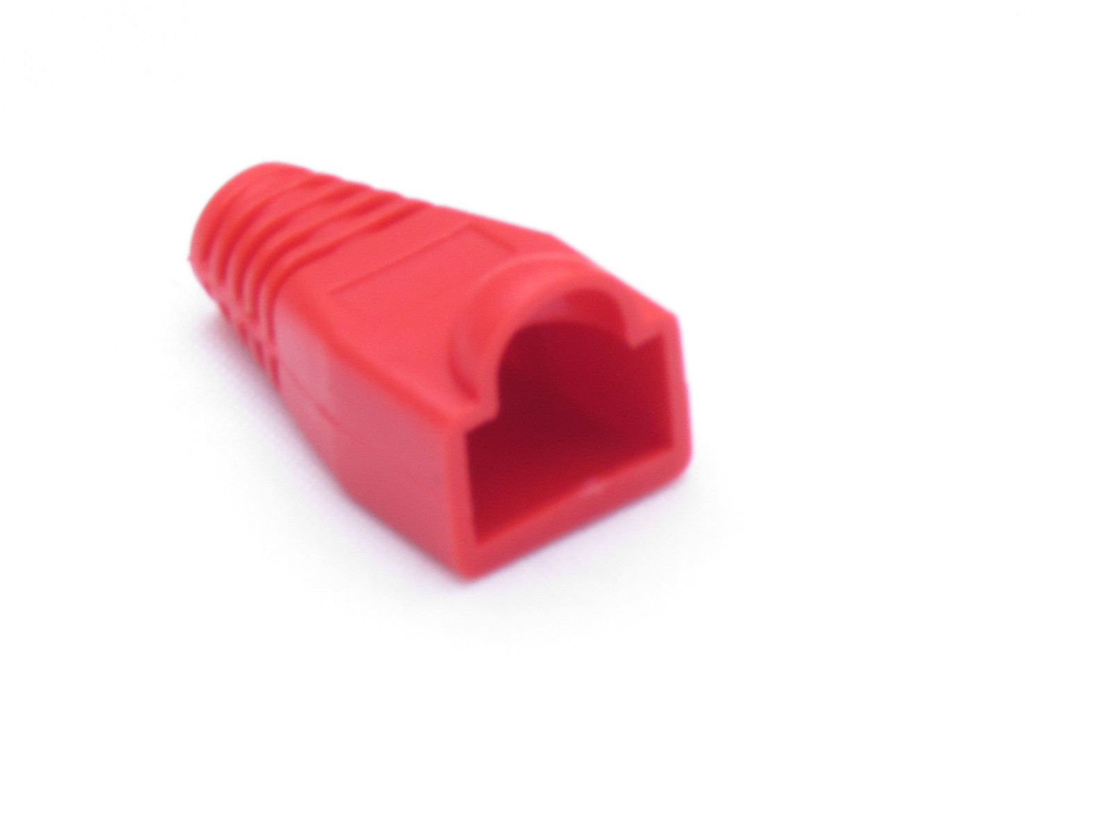 Lot 50 x Red Plug End Cap Boot Cable CAT5 CAT5E CAT6 RJ45 8P8C Connector Modular