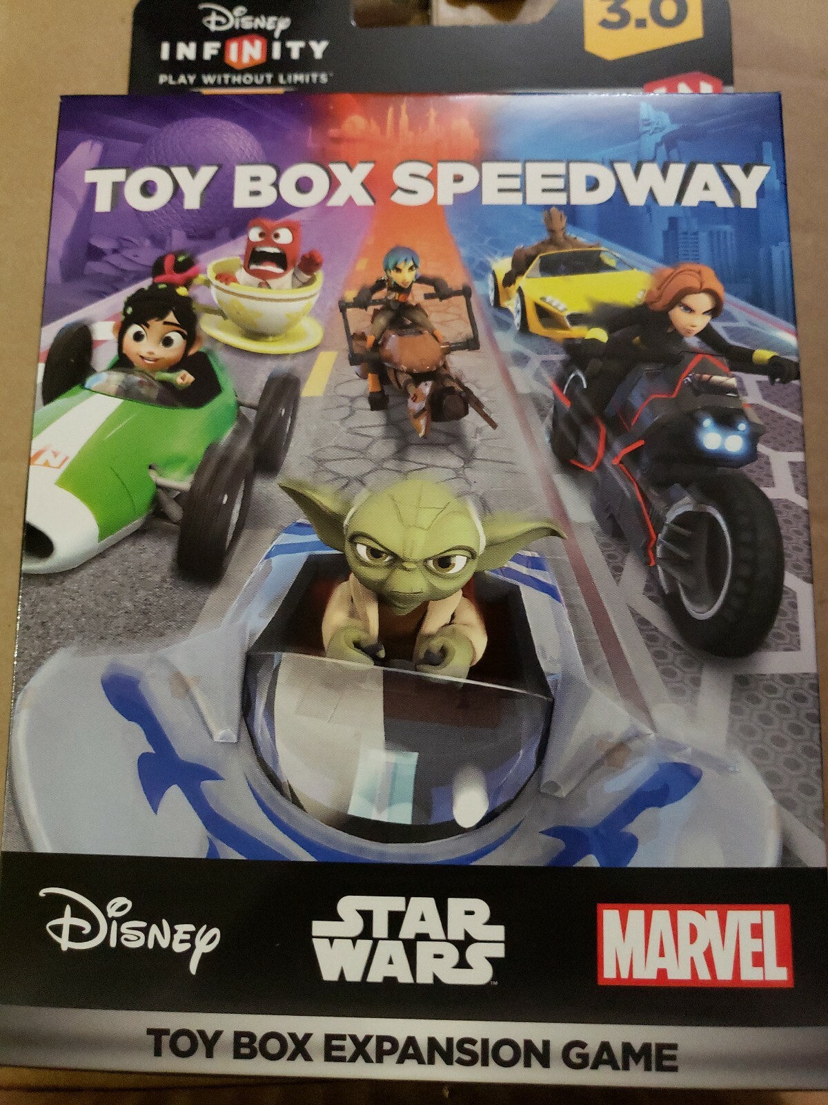 NEW Disney Infinity 3.0 Edition Toy Box Speedway Expansion Game Wii U Xbox PS3