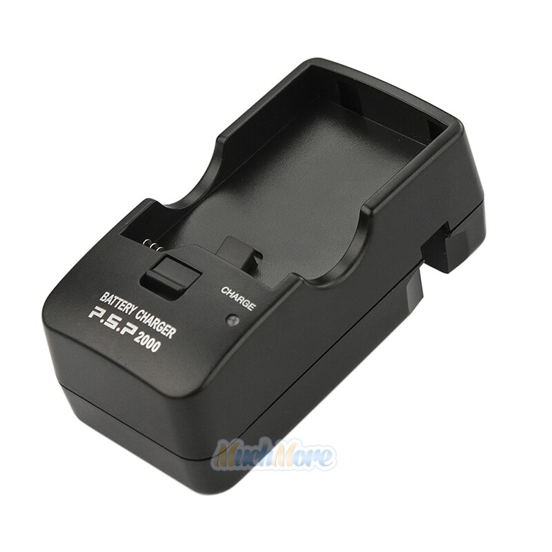 New 1200mAh 3600mAH BATTERY PACK FOR PSP 2000/2001/3000/3001/3003 & WALL Charger